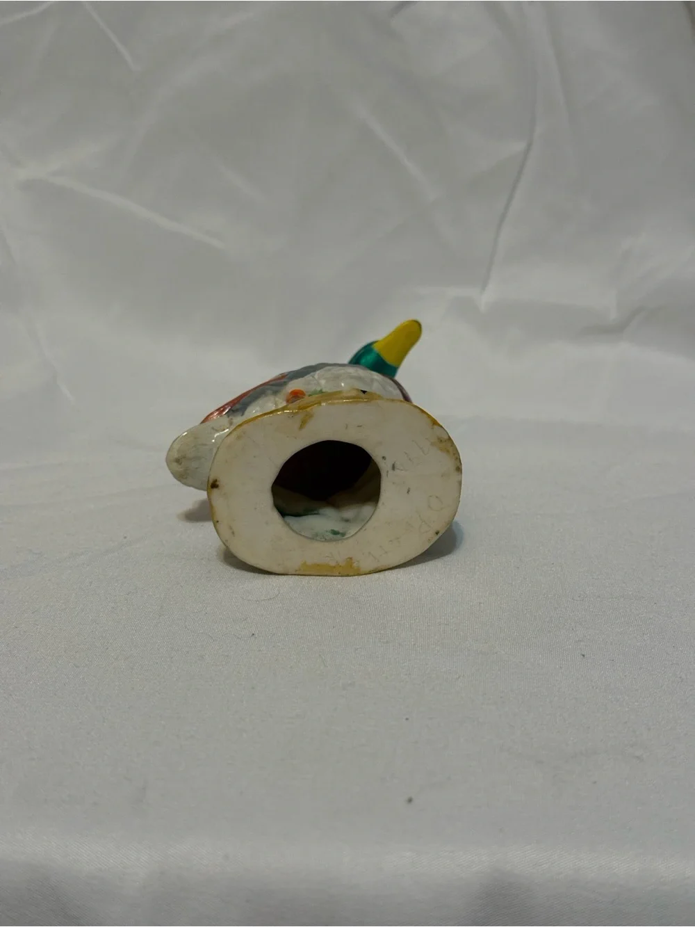Hand-Painted Mallard Duck Figurine - Multicolor